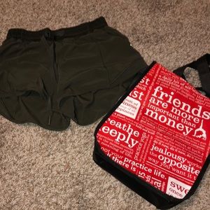 Lululemon hotty hot shorts long size 4